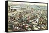 The Market Place-null-Framed Stretched Canvas