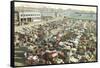 The Market Place-null-Framed Stretched Canvas