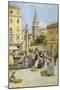 The Market Place-Ebenezer Wake Cook-Mounted Giclee Print