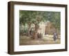 The Market Square-William Kay Blacklock-Framed Giclee Print