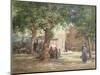 The Market Square-William Kay Blacklock-Mounted Giclee Print
