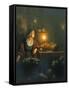 The Market Stall-Petrus van Schendel-Framed Stretched Canvas