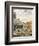 The Market Surrounding the Church of Saint-Jacques, Dieppe, 1901-Camille Pissarro-Framed Giclee Print