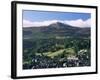 The Market Town of Dolgellau Beneath Cadair Idris Mountain, Snowdonia National Park, Wales-Duncan Maxwell-Framed Photographic Print