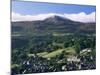 The Market Town of Dolgellau Beneath Cadair Idris Mountain, Snowdonia National Park, Wales-Duncan Maxwell-Mounted Photographic Print