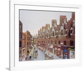 The Market-John Allin-Framed Premium Giclee Print