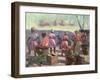 The Marketplace, 1988-Carlton Murrell-Framed Giclee Print