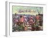 The Marketplace, 1988-Carlton Murrell-Framed Giclee Print