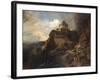 The Marksburg on the River Rhine, 1869-Charles Hoguet-Framed Giclee Print