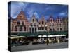 The Markt, Bruges, Belgium-Lee Frost-Stretched Canvas