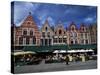 The Markt, Bruges, Belgium-Lee Frost-Stretched Canvas