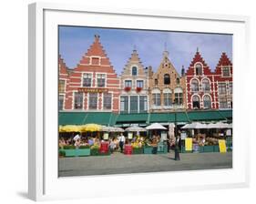 The Markt, Bruges, Belgium-Lee Frost-Framed Photographic Print