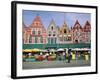 The Markt, Bruges, Belgium-Lee Frost-Framed Photographic Print