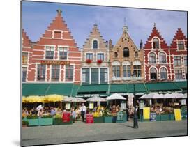 The Markt, Bruges, Belgium-Lee Frost-Mounted Photographic Print