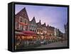 The Markt, Bruges, Flanders, Belgium-Alan Copson-Framed Stretched Canvas