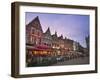 The Markt, Bruges, Flanders, Belgium-Alan Copson-Framed Photographic Print