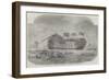 The Marlborough, Immediately after the Launch, at Portsmouth-Edwin Weedon-Framed Giclee Print
