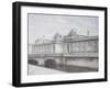 The Marmorbroen, Christiansborg Palace, Copenhagen-Vilhelm Hammershoi-Framed Giclee Print