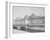 The Marmorbroen, Christiansborg Palace, Copenhagen-Vilhelm Hammershoi-Framed Giclee Print