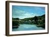 The Marne at Chennevieres, C.1864-65-Camille Pissarro-Framed Giclee Print