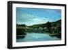 The Marne at Chennevieres, C.1864-65-Camille Pissarro-Framed Giclee Print