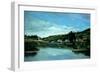 The Marne at Chennevieres, C.1864-65-Camille Pissarro-Framed Giclee Print