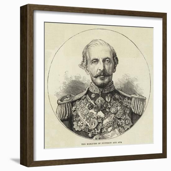 The Marquess of Dufferin and Ava-null-Framed Giclee Print