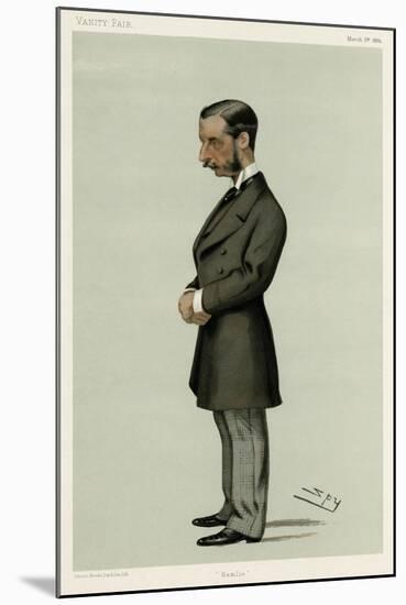 The Marquess of Hamilton, Vanity Fair-Leslie Ward-Mounted Art Print