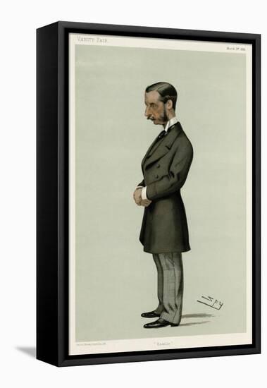 The Marquess of Hamilton, Vanity Fair-Leslie Ward-Framed Stretched Canvas