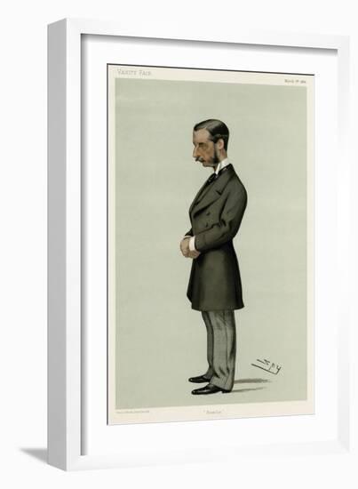 The Marquess of Hamilton, Vanity Fair-Leslie Ward-Framed Art Print