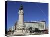 The Marquess of Pombal Monument, a Major Roundabout and Landmark in Praca Do Marques De Pombal, Cen-Stuart Forster-Stretched Canvas