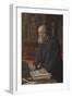 The Marquess of Salisbury Speaking in the House of Lords-Sydney Prior Hall-Framed Giclee Print