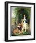 The Marquess of Stafford and the Lady Evelyn Gower-Edwin Henry Landseer-Framed Giclee Print