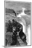 The Marquis and Marchioness of Lorne at Niagara Falls, Canada, 1879-null-Mounted Giclee Print