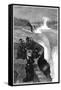 The Marquis and Marchioness of Lorne at Niagara Falls, Canada, 1879-null-Framed Stretched Canvas