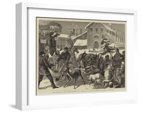 The Marquis and Marchioness of Lorne in Canada, Christmas Eve at Ottawa-null-Framed Giclee Print