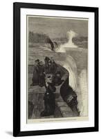 The Marquis and Marchioness of Lorne (Princess Louise) at Niagara Falls, Canada-null-Framed Giclee Print