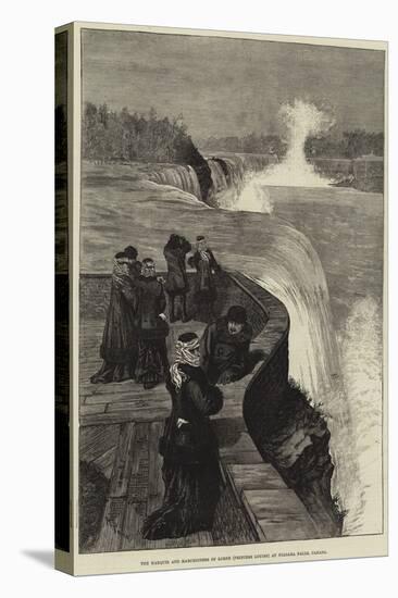 The Marquis and Marchioness of Lorne (Princess Louise) at Niagara Falls, Canada-null-Stretched Canvas