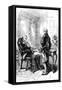 The Marquis De Lafayette with George Washington, C1775-1781-null-Framed Stretched Canvas