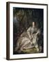 'The Marquis De Pompadour', 1758, (c1915)-Francois Boucher-Framed Giclee Print