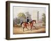 The Marquis of Anglesea on Horseback in Hyde Park, in His 80th Year, Engraved by J. Harris, 1847-George Henry Laporte-Framed Giclee Print