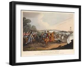 The Marquis of Anglesea [Sic] Wounded-John Augustus Atkinson-Framed Giclee Print