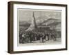 The Marquis of Breadalbane Unveiling a Memorial to the Black Watch (Forty-Second Highlanders) at Ab-null-Framed Giclee Print