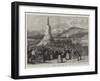 The Marquis of Breadalbane Unveiling a Memorial to the Black Watch (Forty-Second Highlanders) at Ab-null-Framed Giclee Print