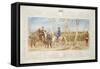The Marquis of Londonderry, King of the Tournament-James Henry Nixon-Framed Stretched Canvas