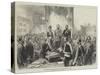 The Marquis of Lorne Being Sworn in as Governor-General of Canada-null-Stretched Canvas