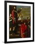 The Marquis of Vasto Addressing His Soldiers-Titian (Tiziano Vecelli)-Framed Giclee Print