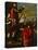 The Marquis of Vasto Addressing His Soldiers-Titian (Tiziano Vecelli)-Stretched Canvas