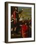 The Marquis of Vasto Addressing His Soldiers-Titian (Tiziano Vecelli)-Framed Giclee Print