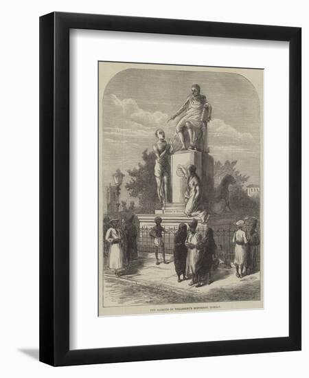 The Marquis of Wellesley's Monument, Bombay-null-Framed Premium Giclee Print